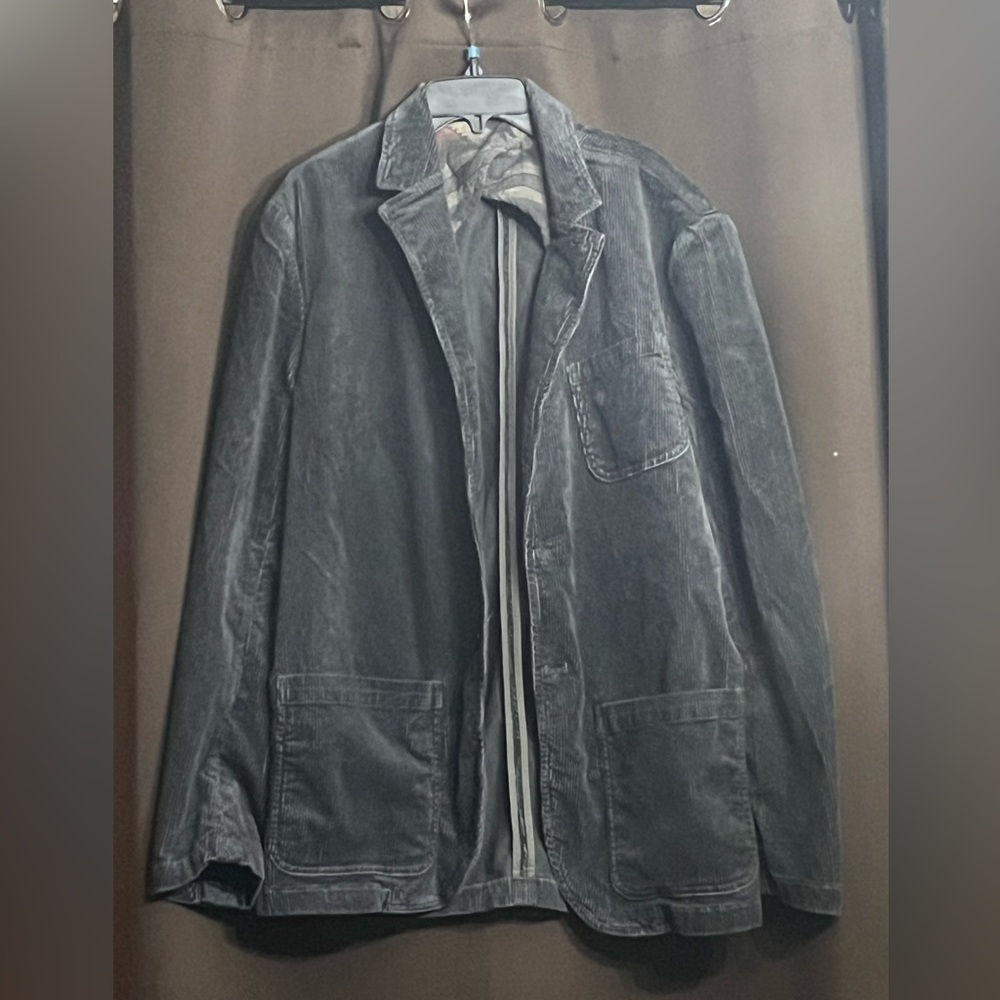 Faherty Stretch Corduroy Blazer/Jacket - size medium